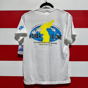 1989 Korea Is One World Festival of Youth and Students Nike Shirt