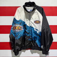 1996 Super Bowl XXX Logo Athletic Splash Windbreaker