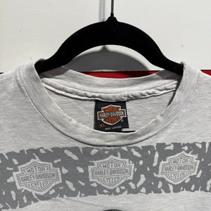 1993 Harley Davidson 90th Anniversary All Over Print Shirt
