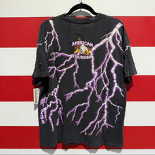 90s American Thunder Native American All Over Print Shirt