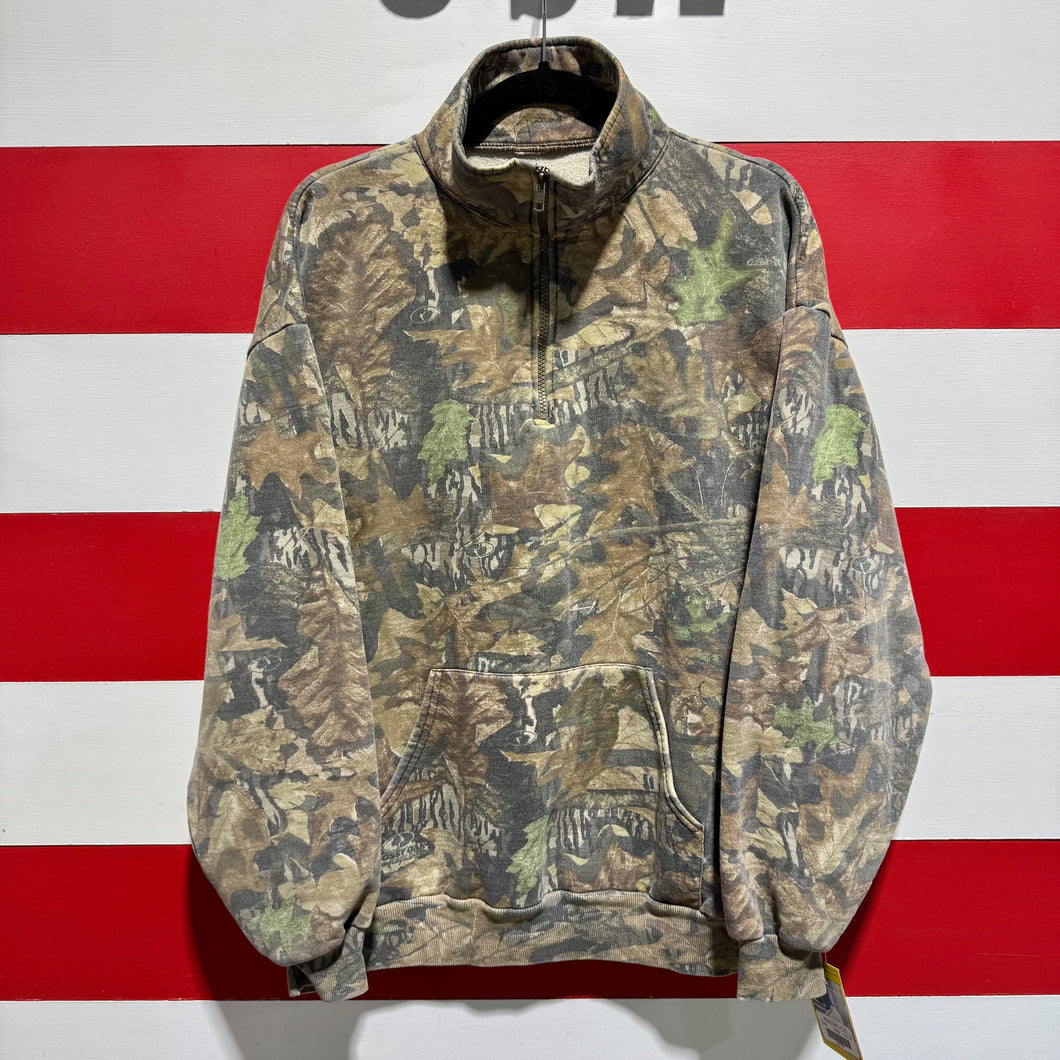 Early 2000s Mossy Oak Camo Sweatshirt