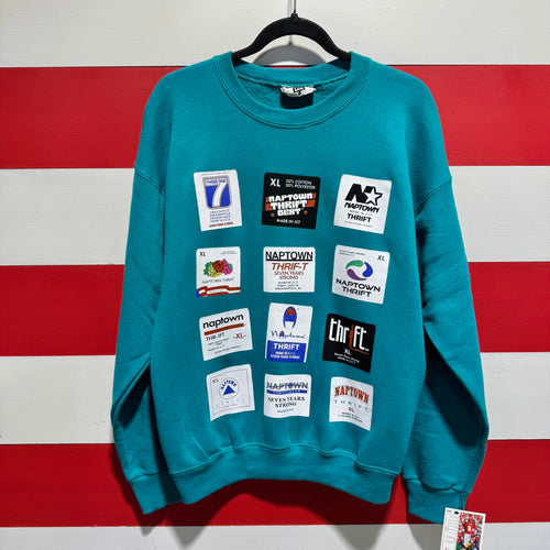 Naptown Thrift 7 Year Anniversary Sweatshirt BOXY LARGE