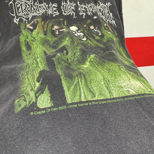 2003 Cradle of Filth Carpe Noctem Shirt