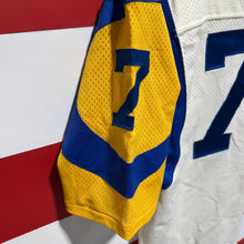 80s Bob Waterfield LA Rams Medalist Sand Knit Stitched Jersey