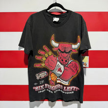 1996 Chicago Bulls NBA Champions Six Fingers Left Shirt