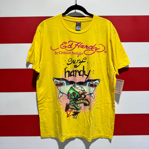 Early 2000s Ed Hardy Surf Shirt
