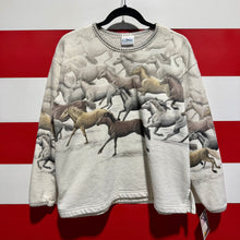 90s Artisans Horse Sweatshirt