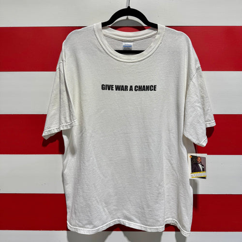 Early 2000s Give War A Chance Shirt
