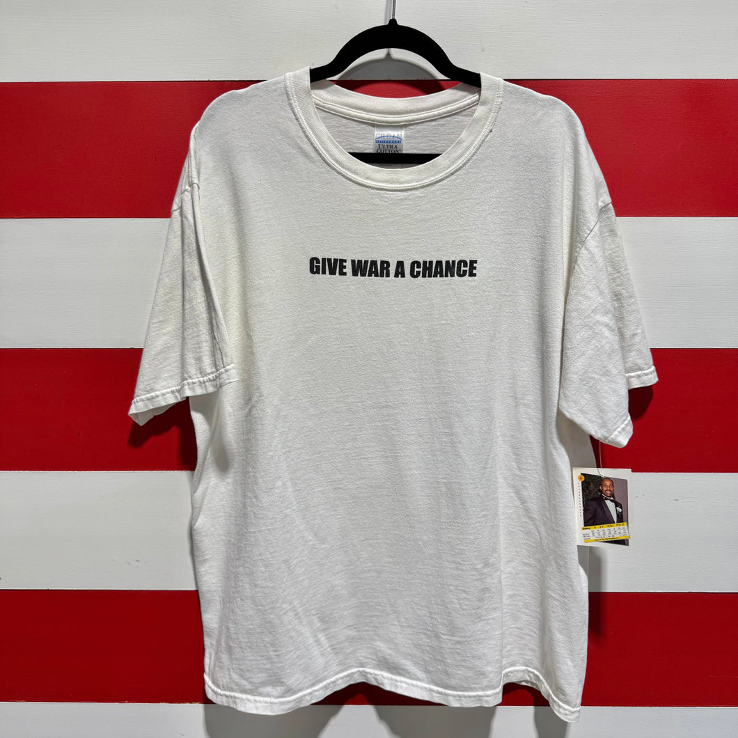 Early 2000s Give War A Chance Shirt
