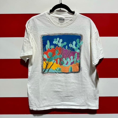 1990 Nancy Lenches Prickly Paradise Shirt