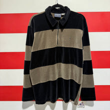 90s Guess Velour Rugby Shirt