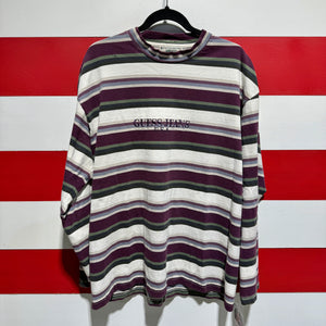 90s Guess Jeans USA Striped Shirt