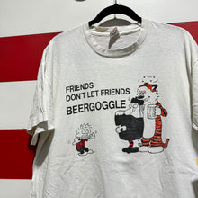 90s Calvin & Hobbes Beergoggle Shirt