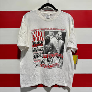 90s OJ Simpson Not Guilty Free At Last Shirt