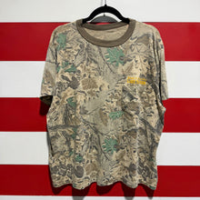 90s Janet & Charlie’s Lake Tavern Camo Shirt