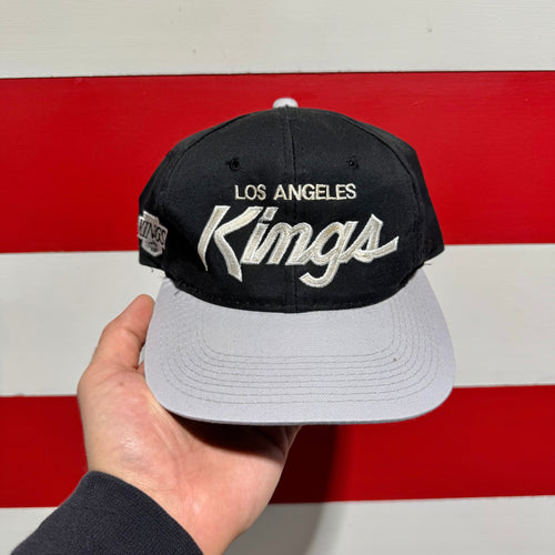 90s LA Kings Sports Specialties Script Hat