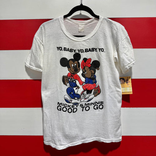 80s Yo Baby Yo Mickey & Minnie Good To Go Shirt