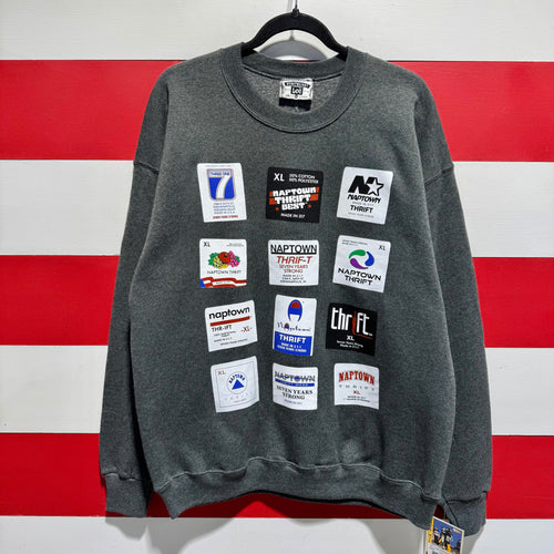 Naptown Thrift 7 Year Anniversary Sweatshirt BOXY XL