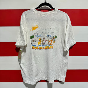 1993 Pooh Bear Grateful Dead Style Summer 93 Shirt