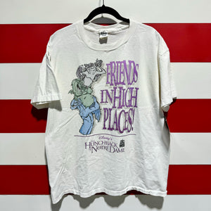 90s Hunchback of Notre Dame Friends In High Places Disney Shirt