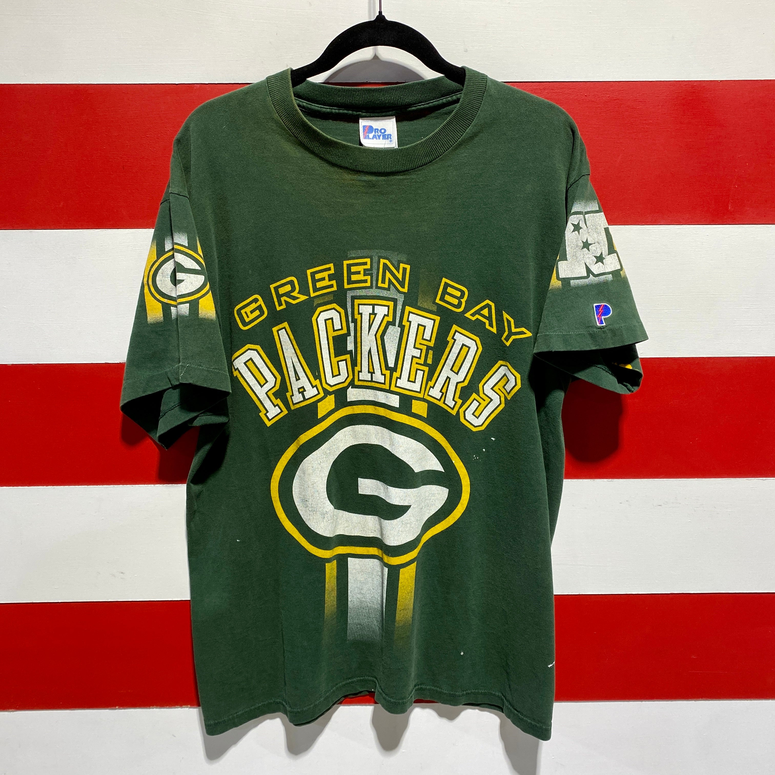 Logo Vintage Green Bay Packers Shirt