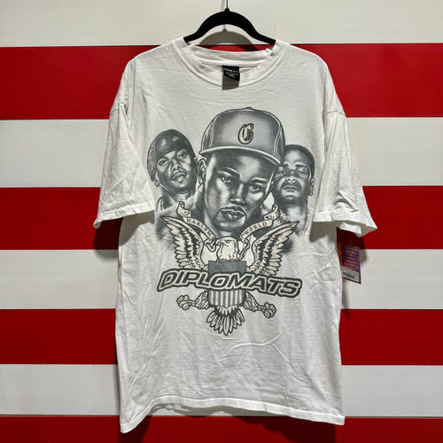 Early 2000s Dipset Diplomats Harlem World Shirt