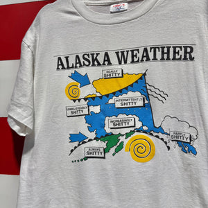 1990 Alaska Weather Shirt