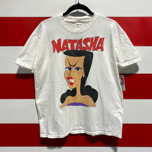 1990 Natasha Rocky & Bullwinkle Stanley Desantis Shirt