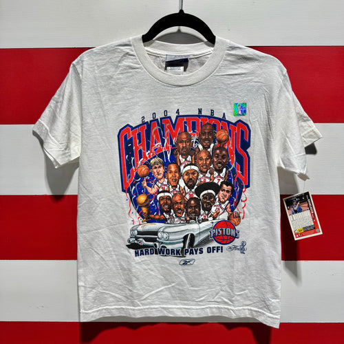 2004 Detroit Pistons NBA Champions Shirt