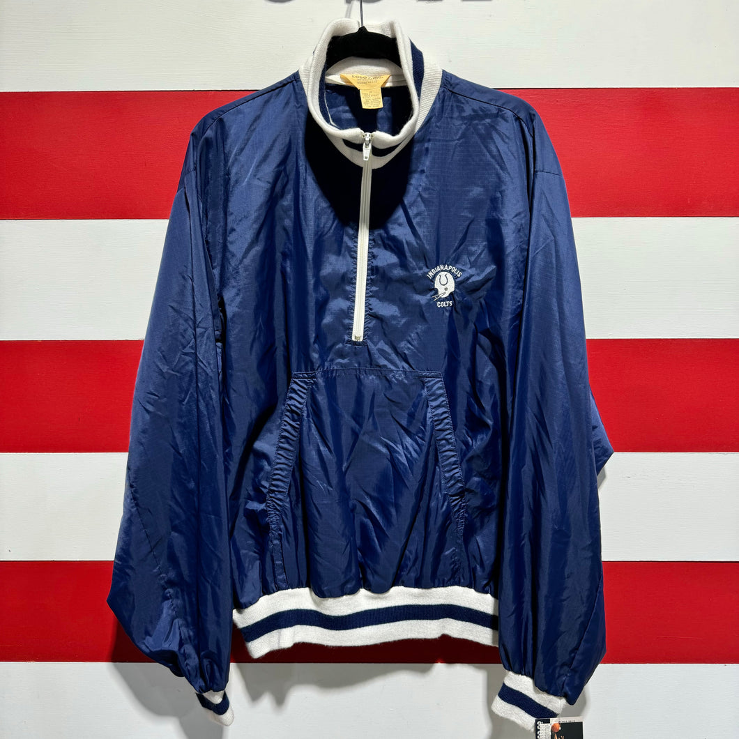 80s Indianapolis Colts Logo 7 Windbreaker