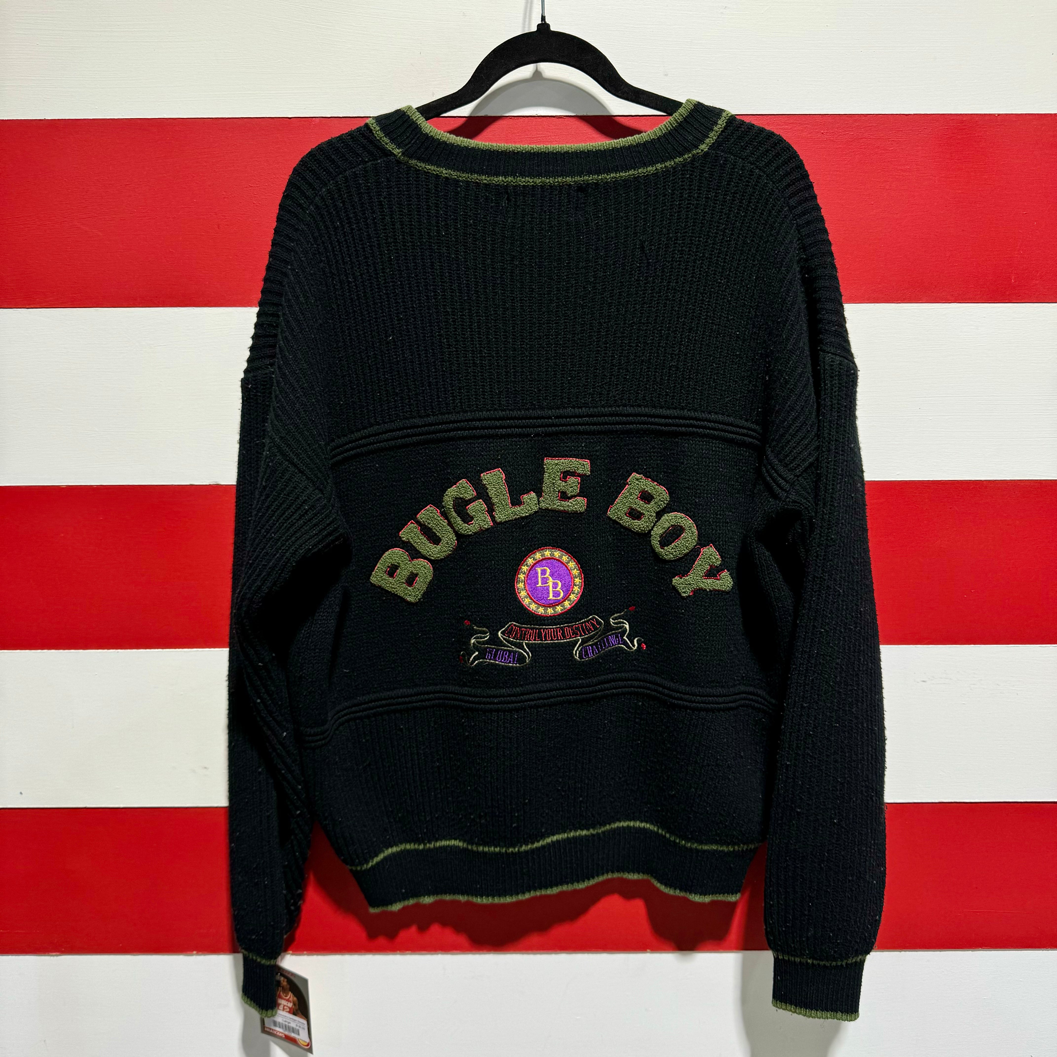 90s Bugle Boy Cardigan Sweater Naptown Thrift