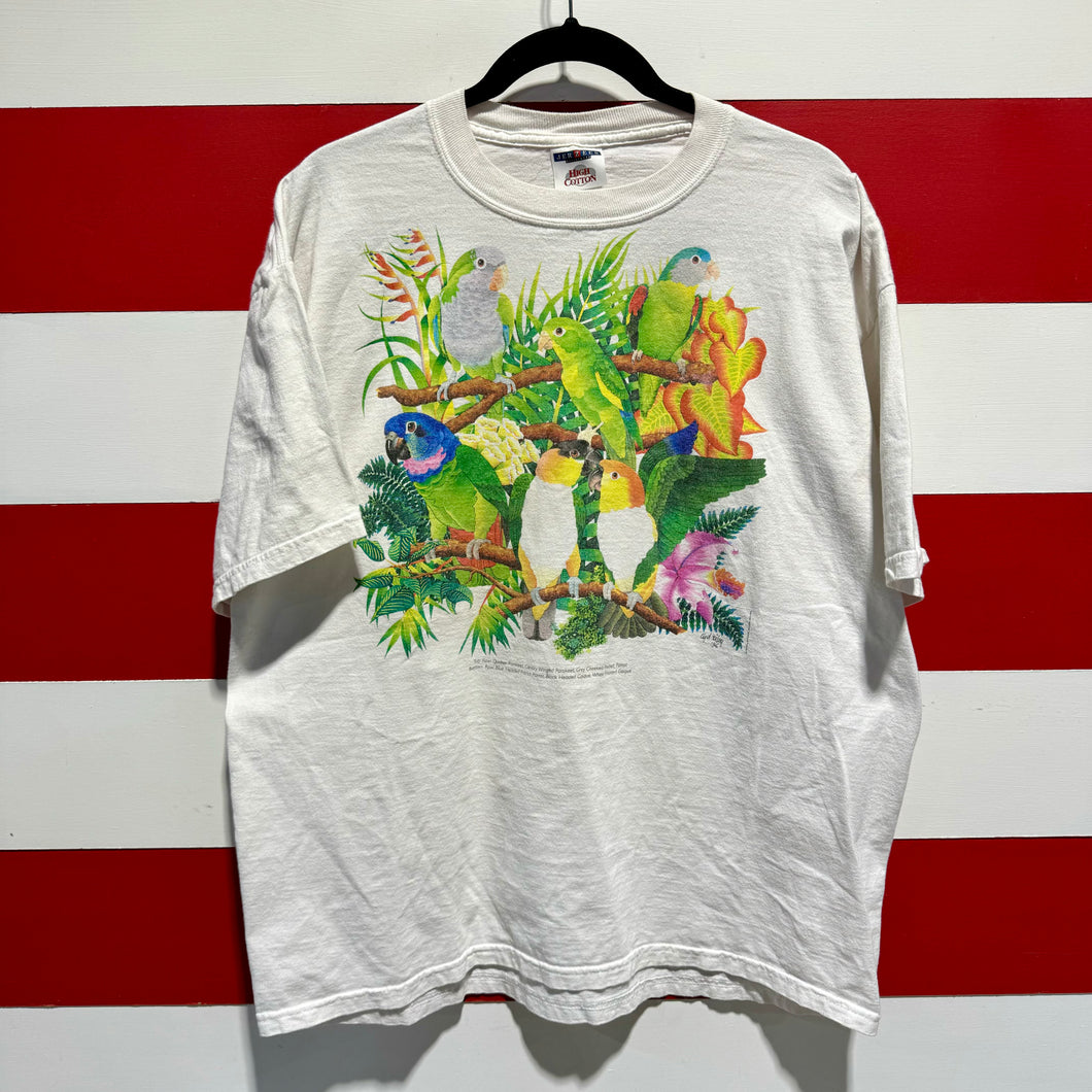 90s Parrots Shirt