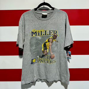 Early 2000s Reggie Miller Indiana Pacers CSA Shirt