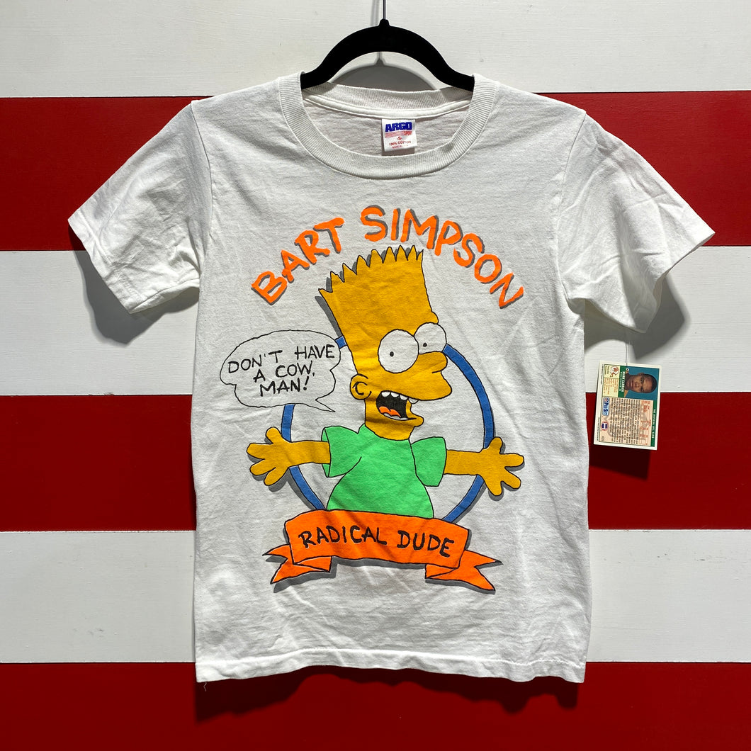 90s Bart Simpson Radical Dude Shirt
