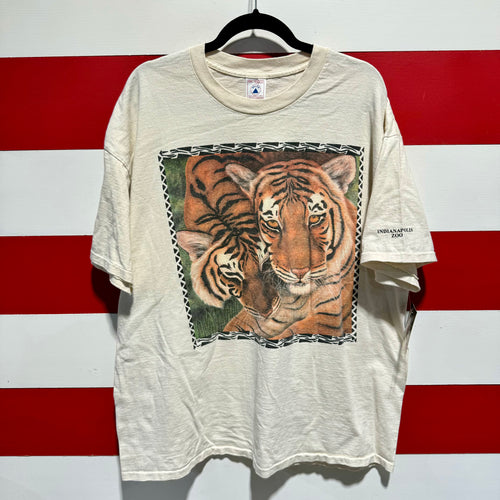 90s Indianapolis Zoo Tiger Shirt