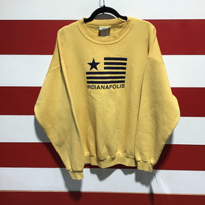 90s Indianapolis Flag Sweatshirt