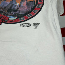 1998 Chicago Bulls Repeat 3 Peat NBA Champions Starter Shirt