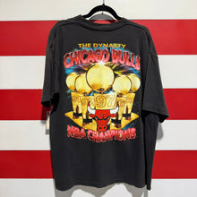 1997 Chicago Bulls NBA Champions Rap Tee Shirt