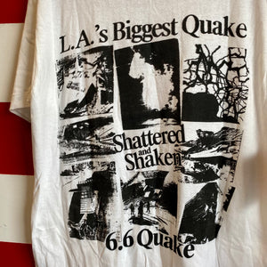 90s I Survived The Big LA Earthquake Shirt