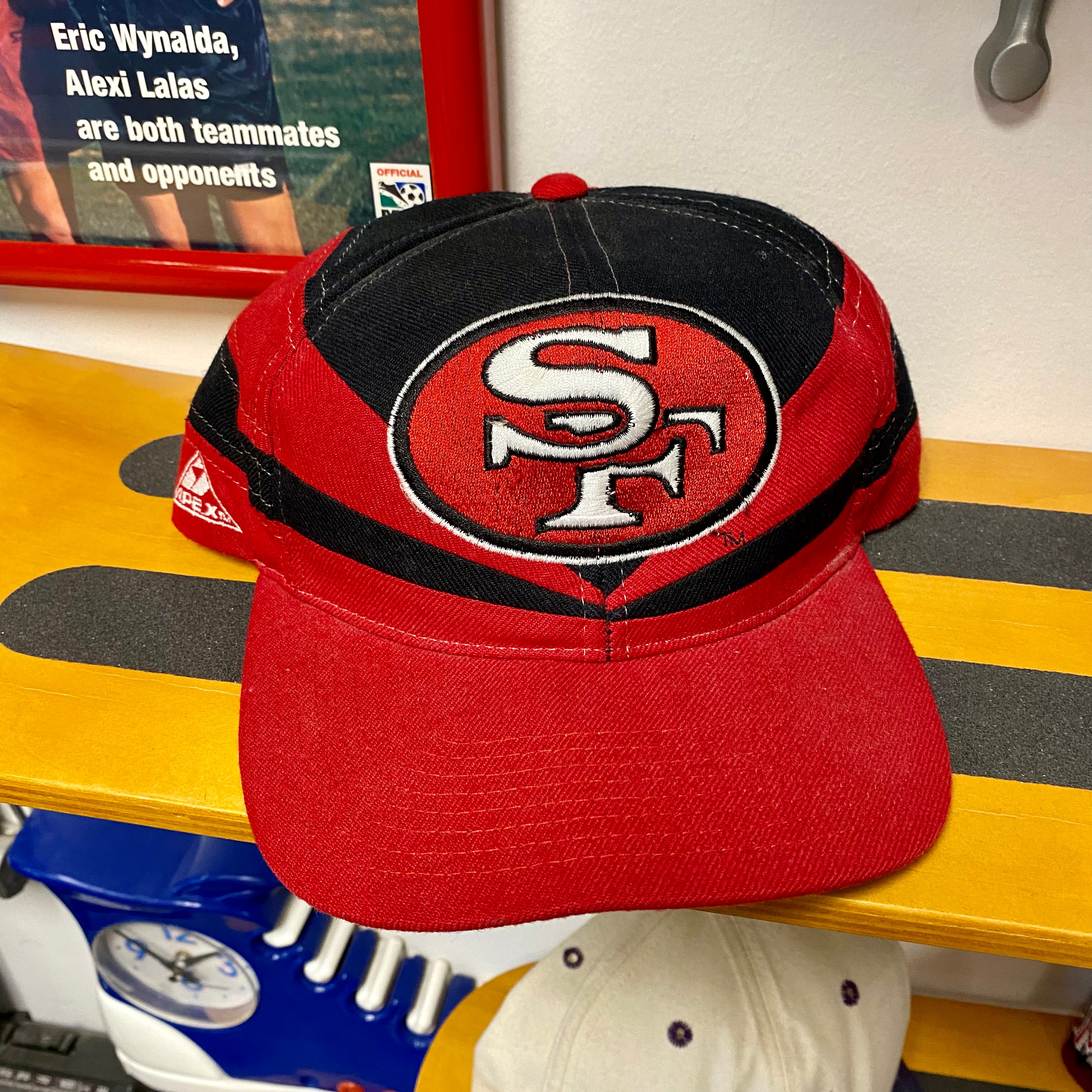 Vintage San Francisco 49ers Apex One Snapback Football Hat – Stuck