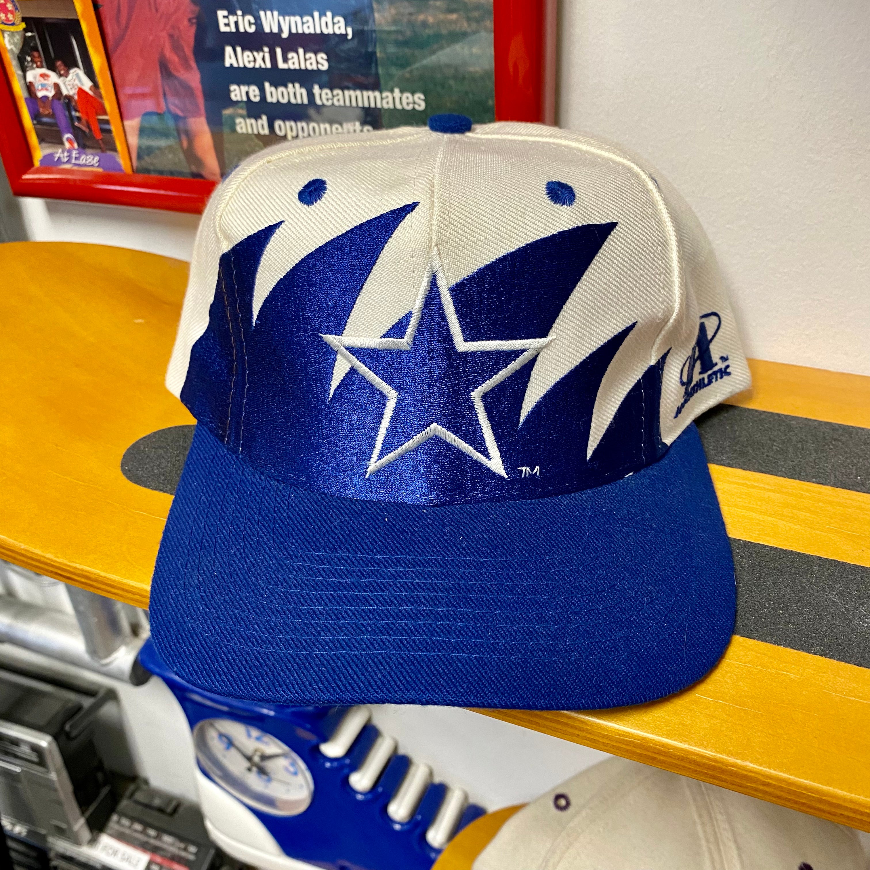 90s Cowboys Logo Athletic Sharktooth Hat – Naptown Thrift