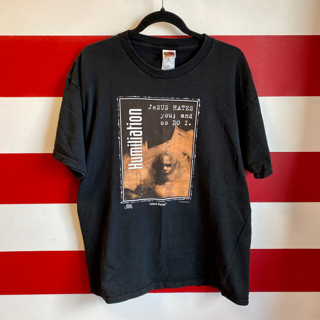 1999 Lunch Money Humiliation Atlas Games Shirt
