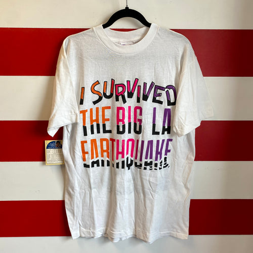 90s I Survived The Big LA Earthquake Shirt