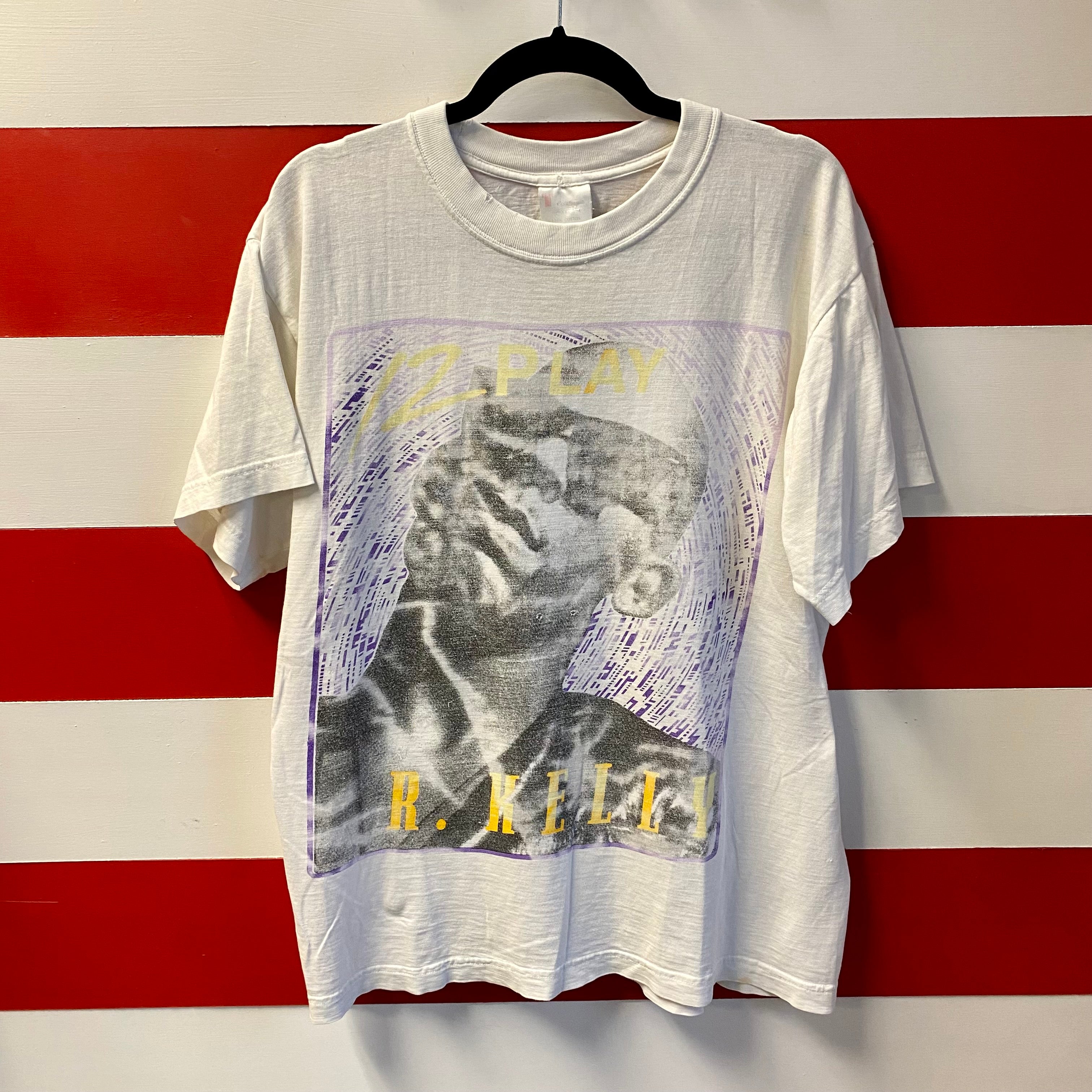 90s R Kelly 12 Play Rap Tee Shirt