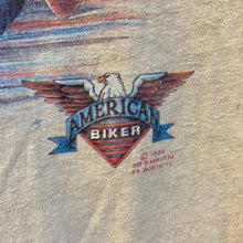 1986 American Biker 3D Emblem Shirt