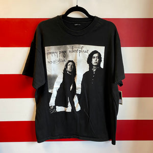 1995 Jimmy Page Robert Plant No Quarter World Tour Shirt