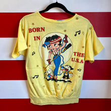 1986 Betty Boop Born in the USA Shirt