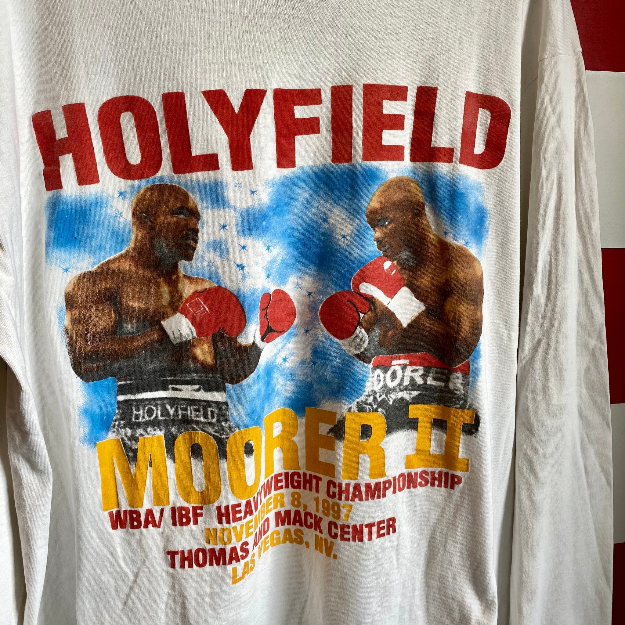 1997 Holyfield vs Moorer 2 Shirt – Naptown Thrift