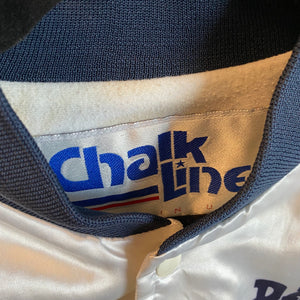 90s Dallas Cowboys Chalk Line Fanimation Satin Jacket