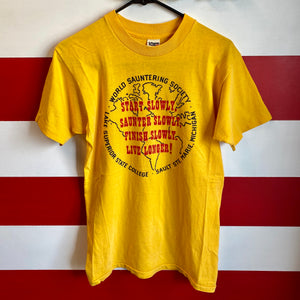 80s World Sauntering Society Shirt